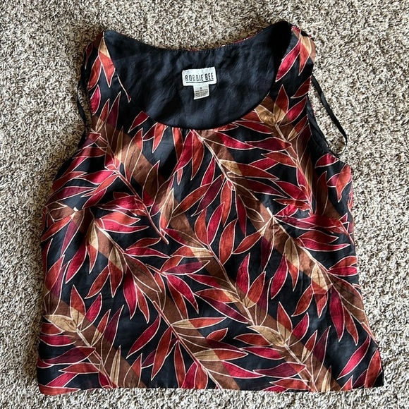 Robbie Bee Tops - Robbie Bee 100% Silk Tank Top